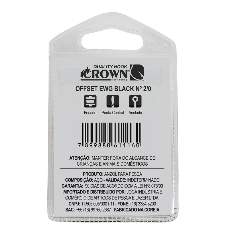 ANZOL OFFESET EWG 2/0 - CROWN