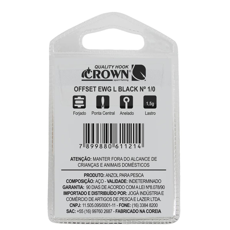 ANZOL OFFSET EWG 1/0 - CROWN