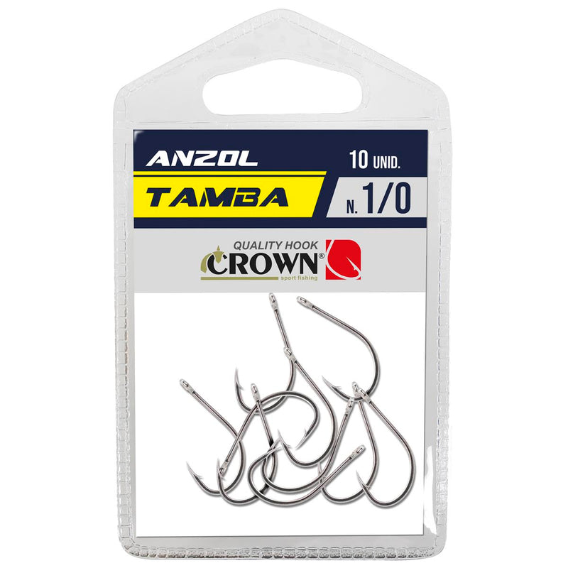 ANZOL TAMBA BLACK 1/0 - CROWN