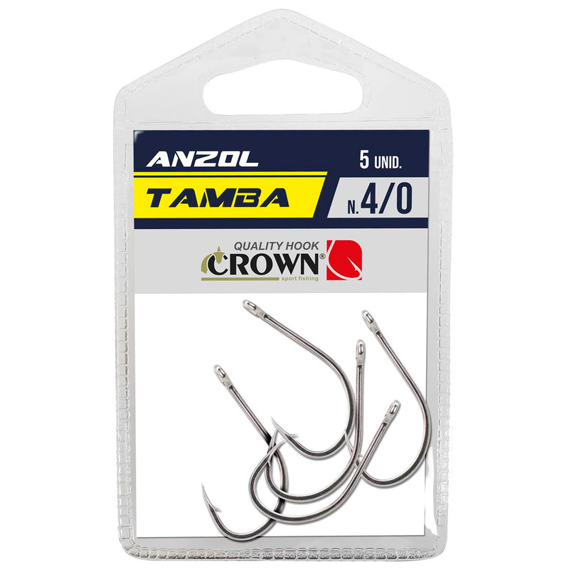 ANZOL TAMBA BLACK 4/0 - CROWN