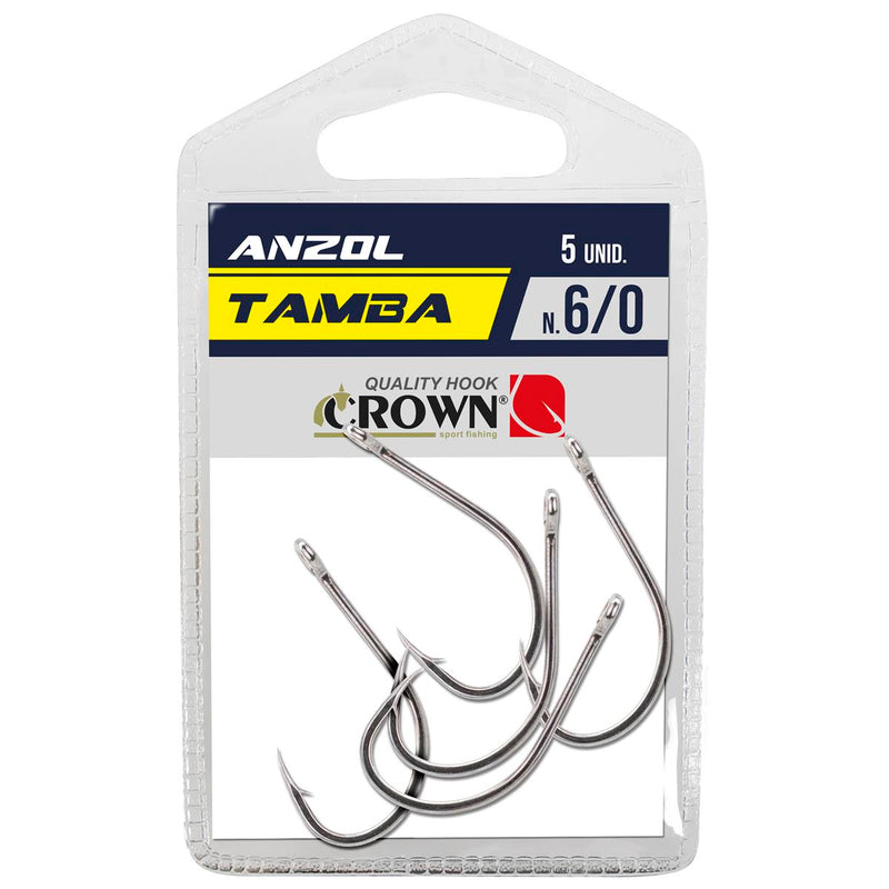 ANZOL TAMBA BLACK 6/0 - CROWN