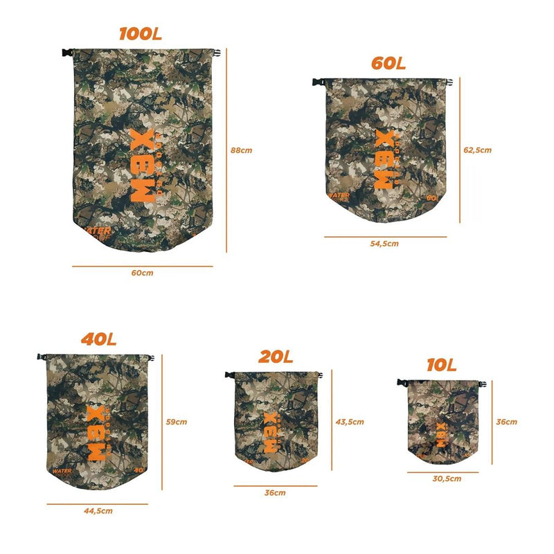 SACO ESTANQUE OUTDOOR STONE CAMO 10 L - MONSTER 3X